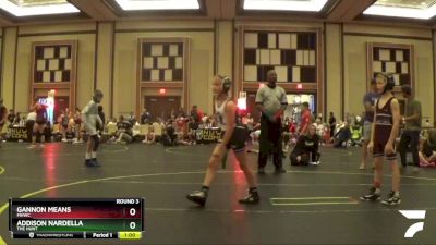 65 lbs Round 3 - Addison Nardella, The Hunt vs Gannon Means, MHWC