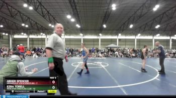 119 lbs Round 1 (4 Team) - Ezra Torell, Middleton Wrestling Club vs Abner Spencer, Grangeville Youth Wrestling
