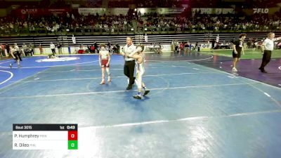 90 lbs Round Of 32 - Parker Humphrey, Princeton Wrestling Club vs Ralph Dileo, Phillipsburg