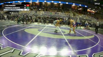 175 1A Cons. Round 1 - Tyce Porcher, The King`s Academy vs Roderick Schwartz, Booker H.S.