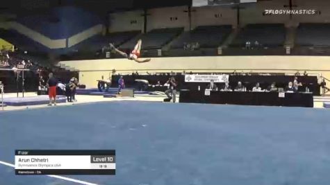 Arun Chhetri - Floor, Gymnastics Olympica USA - 2021 USA Gymnastics Development Program National Championships