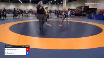 50 kg Consolation - Demetra Yancopoulos, New Jersey RTC vs Valerie Acosta, Rise Wrestling