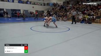 126 lbs Round Of 16 - Aj Dickerson, West?Oak High School vs Kody Beal, New Lexington High