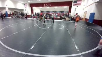 120 lbs Champ. Round 1 - Ryder Connell, Lander Valley vs Cinch Pope, Cokeville