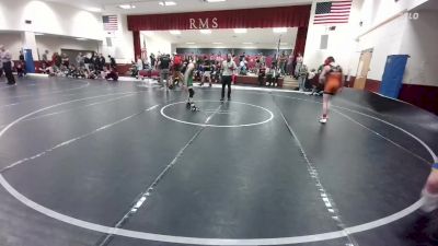 120 lbs Champ. Round 1 - Ryder Connell, Lander Valley vs Cinch Pope, Cokeville