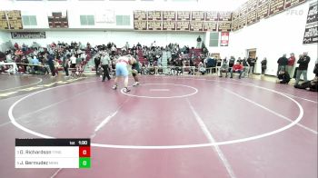 285 lbs Consolation - Drew Richardson, Tyngsborough/Dracut vs John Bermudez, Minnechaug