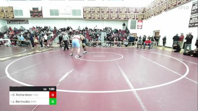 285 lbs Consolation - Drew Richardson, Tyngsborough/Dracut vs John Bermudez, Minnechaug