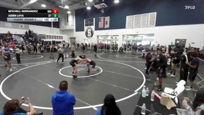 150 lbs Champ. Round 2 - Aiden Loya, Whittier vs Mitchell Hernandez, Mantanona Training Center
