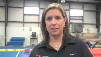 Leann Sweny on the Top Flight team Program