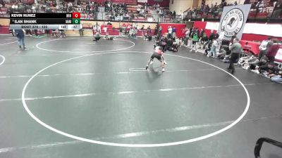 120 lbs Cons. Round 4 - Ilan Shank, Nampa vs Kevin Nunez, Minico