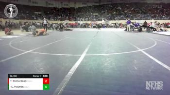 3A-138 lbs Quarterfinal - Cade Maynes, COMMUNITY CHRISTIAN vs Traven Richardson, PAWHUSKA