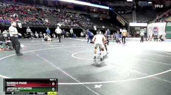 165 Class 3 lbs Semifinal - Jayden McCaster, De Smet Jesuit vs Darrius Paige, Van Horn