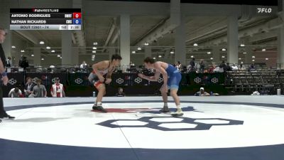74 lbs Cons. Round 2 - Antonio Rodrigues, DMV RTC vs Nathan Rickards, Cavalier Wrestling Club