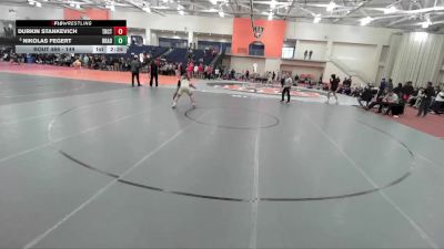 149 lbs Cons. Round 7 - Durkin Stankevich, Trinity (CT) vs Nikolas Fegert, Pitt-Bradford