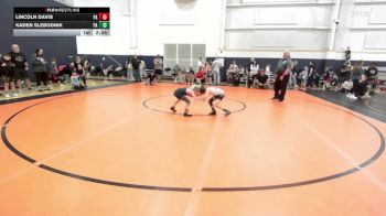 50 lbs Semifinal - Lincoln Davis, PA vs Kaden Slebodnik, PA