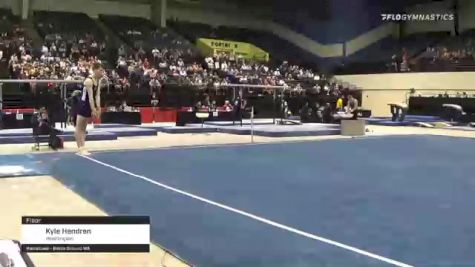 Kyle Hendren - Floor, Washington - 2021 Men's Collegiate GymACT Championships