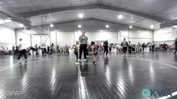 49-52 lbs Rr Rnd 5 - Laylen Parish, Wagoner Takedown Club vs Raelynn Traweek, Mojo Grappling Academy