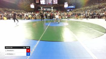 195 lbs Rnd Of 128 - Jimmy Amatore, Illinois vs Jaxson Gribskov, Oregon