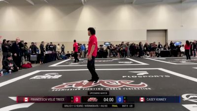 Francesca Veliz Trece vs Casey Kinney 2025 ADCC Niagara Open