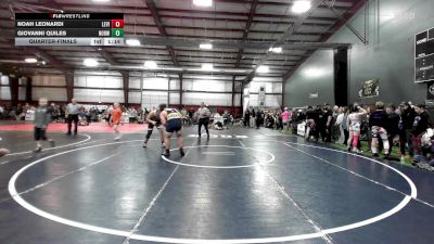 Quarterfinal - Noah Leonardi, Levittown vs Giovanni Quiles, Norwich