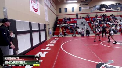 126 lbs Round 4 - Sebastian Lucatero, Mount Vernon Pitbulls Wrestling vs Amadeo Lopez, Whatcom Wrestling Academy