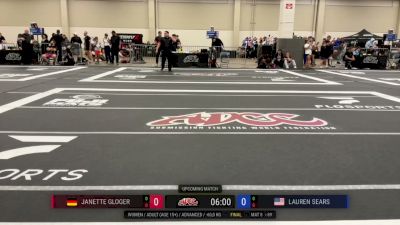 Janette Gloger vs Lauren Sears 2026 ADCC Dallas Open