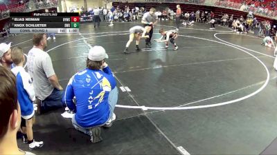 85 lbs Cons. Round 5 - Knox Schlueter, Seward Wrestling Club vs Elias Neiman, Ogallala Youth Wrestling Club