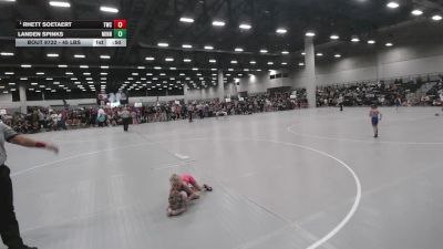 45 lbs Champ. Rd Of 16 - Rhett Soetaert, Tonganoxie Wrestling Club vs Landen Spinks, Minnesota