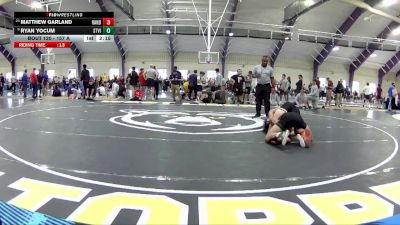 157 A Champ. Round 2 - Ryan Yocum, St. Vincent vs Matthew Garland, Randolph