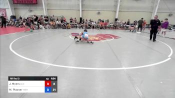 76 lbs Rr Rnd 3 - Joey Myers, Team Alien 1 vs Marco Plasner, The Hunt Wrestling Club