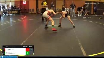 117 lbs Round 2 (4 Team) - Logan Tater, Team Gotcha vs Sam Schmitt, Overtime Wrestling