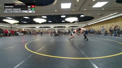 175 lbs Consi Of 32 #1 - Evan Holt, MAW Wrestling Academy vs Anthony DeSantis, Yucaipa Thunder WC
