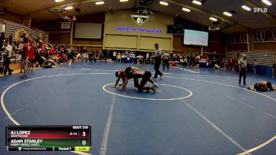 141 lbs Cons. Round 5 - Adam Stanley, Embry-Riddle (Ariz.) vs Aj Lopez, Unattached