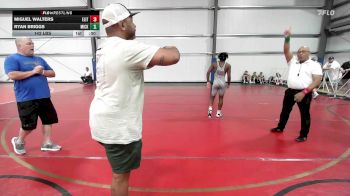 142 lbs Rr Rnd 1 - Miguel Walters, Elite NJ MS Black vs Ryan Briggs, Micky's Maniacs Grey