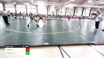 184 lbs Semifinal - Chris Foca, Cornell - UNATT vs James Conway, Franklin & Marshall (PA) - UNATT