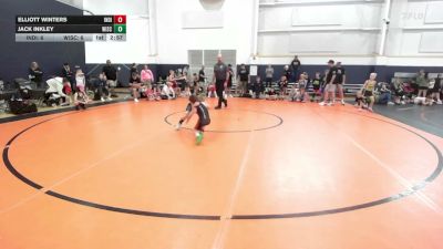 50 lbs Round Robin 5 - Elliott Winters, Indiana Outlaws - YTH vs Jack Inkley, Wisco Boyz - YTH