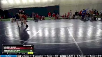 109 lbs Cons. Round 3 - Landen Haines, Red Cobra Wrestling Academy vs Zavian Lafountain, Tomahawk Wrestling Club