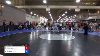 48 kg Round Of 32 - Gage Anderson, Wasatch Wrestling Club vs William Phillips, Tennessee