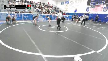 120 lbs 3rd Place Match - Eliana Garcia, Northview vs Jaedis Brady, Esperanza