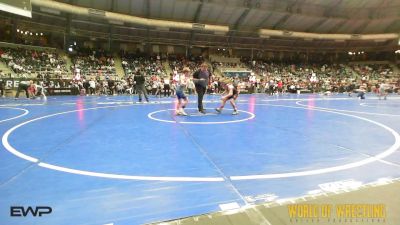 80 lbs Quarterfinal - Owen Seifert, Team Barracuda vs Saul Heist-Levine, Bozeman Wrestling Club