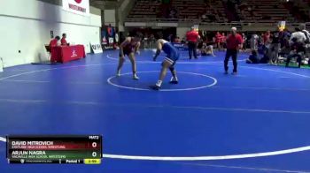 170 lbs Semifinal - David Mitrovich, Eastlake High School Wrestling vs Arjun Nagra, Vacaville High School Wrestling