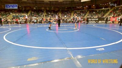 76 lbs Consi Of 8 #1 - Beau Blevins, WTC vs Chase Vance, Immortal Athletics WC