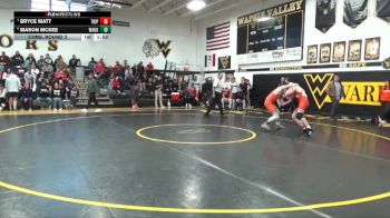 175 lbs Cons. Round 3 - Bryce Matt, Tripoli vs Mason McKee, Waukon