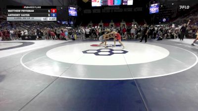 100 lbs Cons. Rd Of 32 - Matthew Frykman, IL vs Anthony Hayes, IL