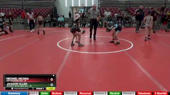 60 lbs Placement Matches (8 Team) - Michael Nicosia, Mat Assassins (PA) vs Jackson Allen, Dynasty Death Row (NJ)
