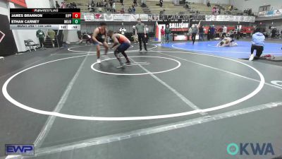 155 lbs Consolation - James Brannon, KIPP TULSA vs Ethan Carney, Mojo Grappling Academy