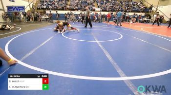 96-100 lbs Consolation - Braylon Welch, Heat vs Kadence Rutherford, Grove Takedown Club