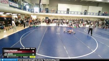 50-52 lbs Round 1 - Jax Irons, King Wrestling Club vs Titan Knudsen, Sanderson Wrestling Academy