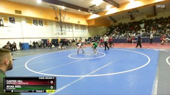 126 lbs Cons. Round 2 - Carter Hill, Northwest Christian HS vs Riyan Reel, Flagstaff