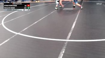 165 lbs Champ. Round 1 - Ethan Duncombe, Augustana (SD) vs Malachi Rider, Adams State
